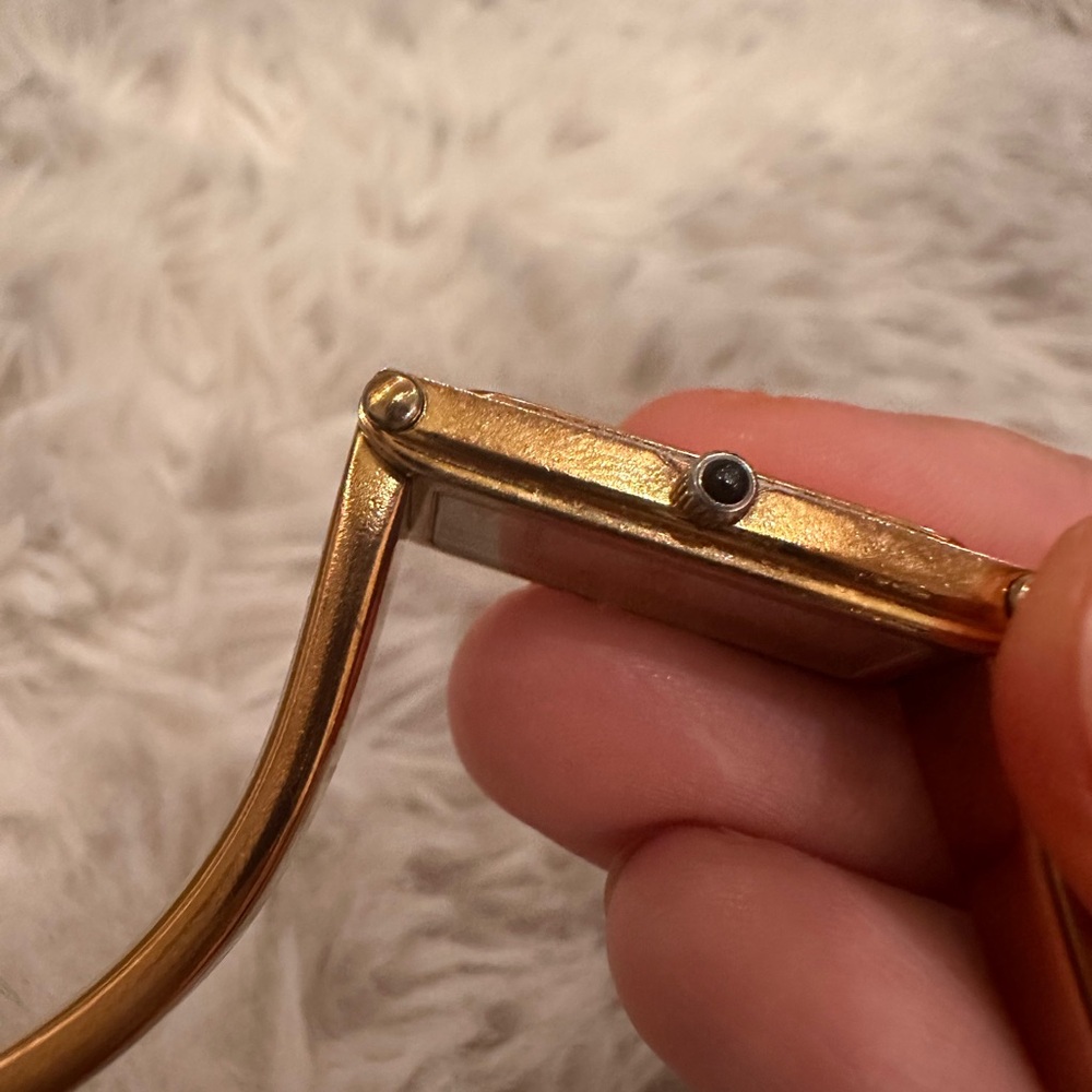 🎀 Pink Gucci Watch Rose Gold vintage designer watch GG watch bracelet watch - Picture 7 of 17